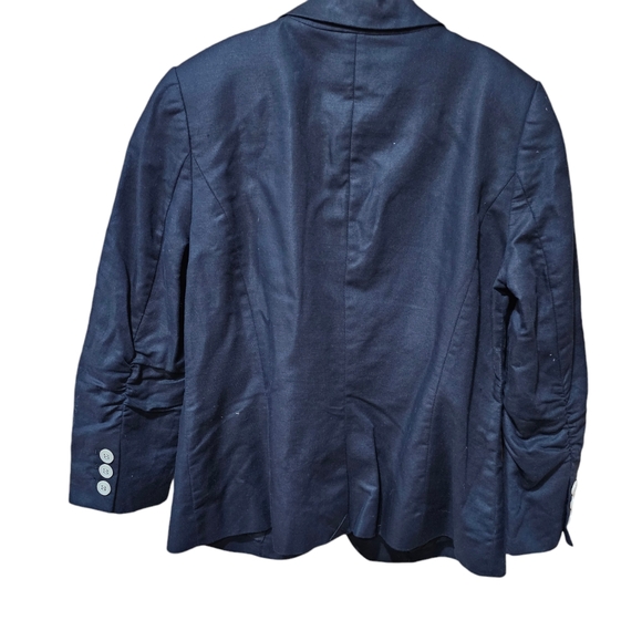 Womens The Limited Size‎ Medium Scrunge Sleeve Jacket Blazer - Picture 2 of 6